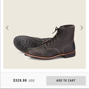 Iron Ranger men’s boots